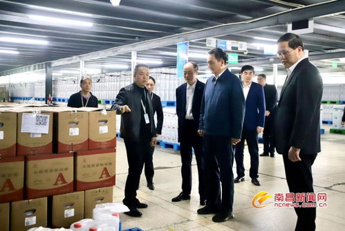 李紅軍在南昌小藍經開區走訪慰問春節期間不停產企業