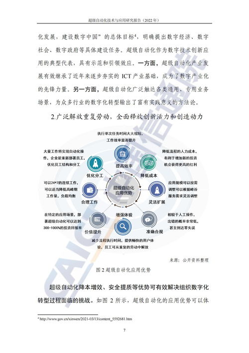 2022年超級自動化技術與應用研究報告 工程和技術研究與試驗發展的前沿探索